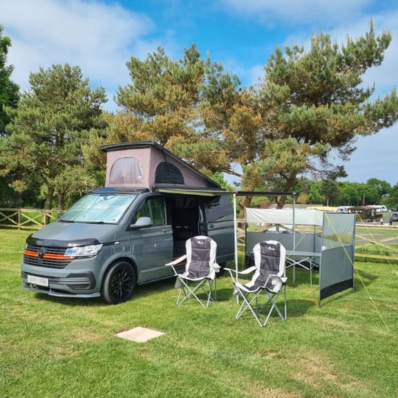 Campervan and seating