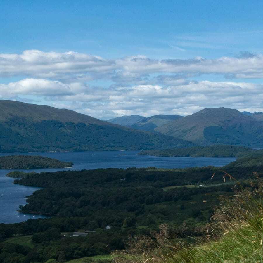 Highland view in Scotland